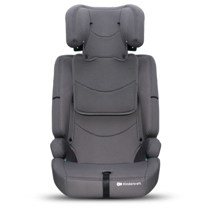 KINDERKRAFT - Столче за кола SAFETY FIX 2 i-Size (76-150 см) сив