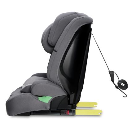 KINDERKRAFT - Столче за кола SAFETY FIX 2 i-Size (76-150 см) сив
