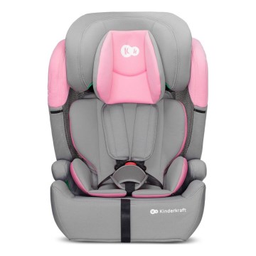 KINDERKRAFT - Столче за кола COMFORT UP i-Size (76-150 см) сив/розов