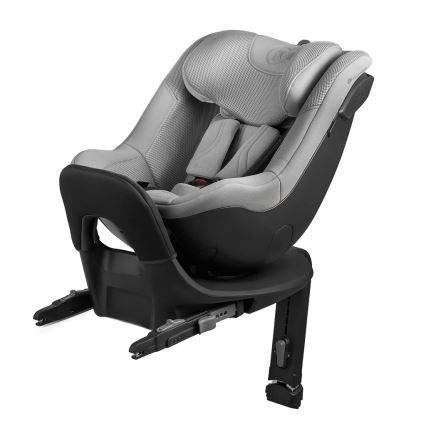 KINDERKRAFT - Столче за кола с въртяща се база I-GUARD PRO i-Size 61-105 cm сиво