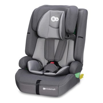 KINDERKRAFT - Столче за кола SAFETY FIX 2 i-Size (76-150 см) сив