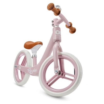 KINDERKRAFT - Колело за бутане FLY PLUS Powder розов