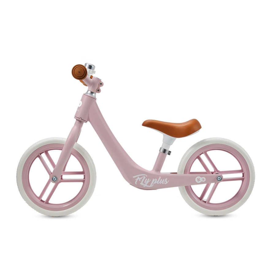KINDERKRAFT - Колело за бутане FLY PLUS Powder розов