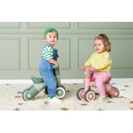 KINDERKRAFT - Колело за бутане MINIBI Premium розов
