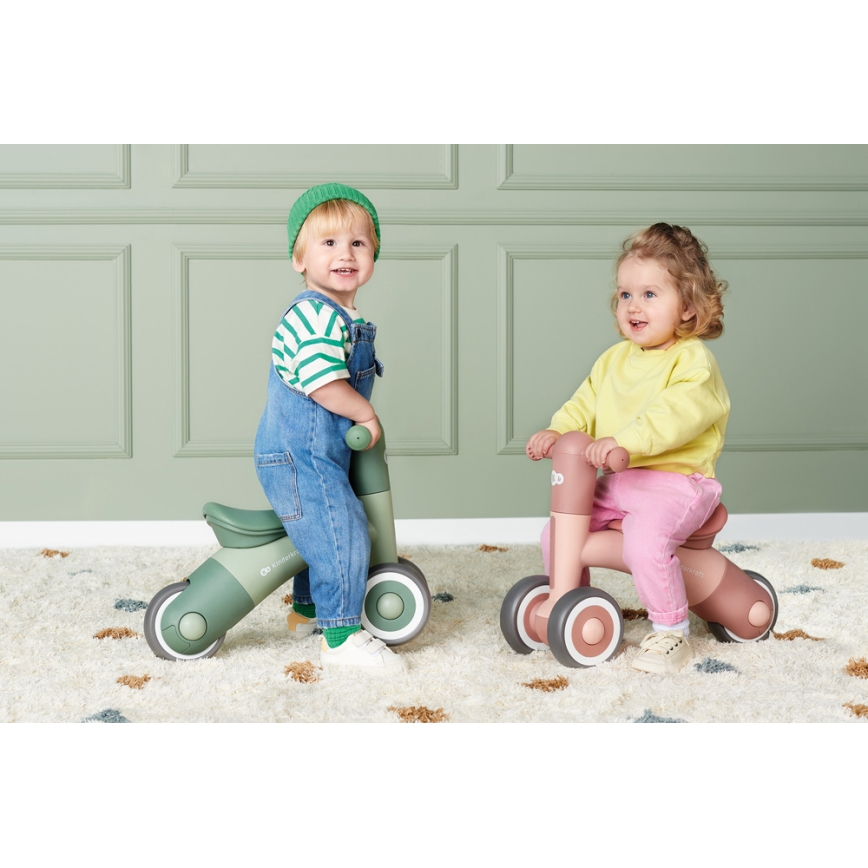 KINDERKRAFT - Колело за бутане MINIBI Premium розов