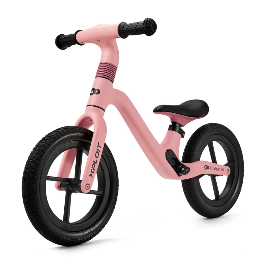 KINDERKRAFT - Колело за бутане XPLOIT Bubblegum розов