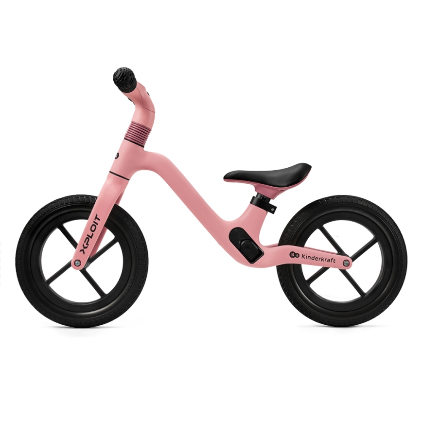 KINDERKRAFT - Колело за бутане XPLOIT Bubblegum розов