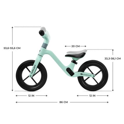 KINDERKRAFT - Колело за бутане XPLOIT Turquoise