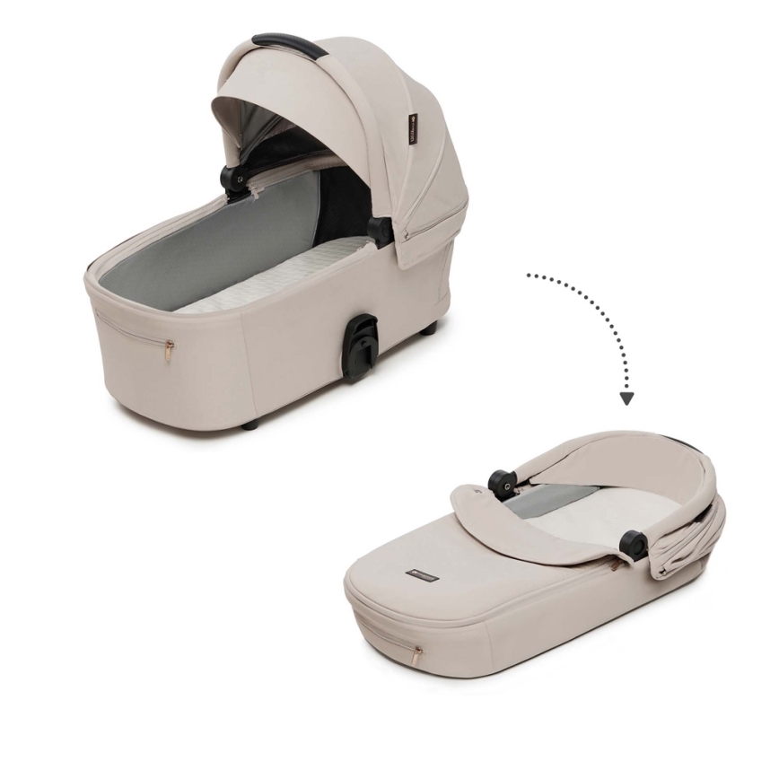 KINDERKRAFT - Комбинирана бебешка количка 2в1 NEA 2 бежов