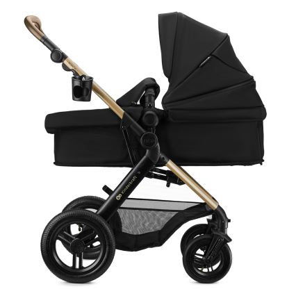 KINDERKRAFT - Комбинирана бебешка количка 3 в 1 MOOV 2 XL Air Black