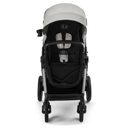 KINDERKRAFT - Комбинирана бебешка количка 3 в 1 MOOV 2 XL Air Grey