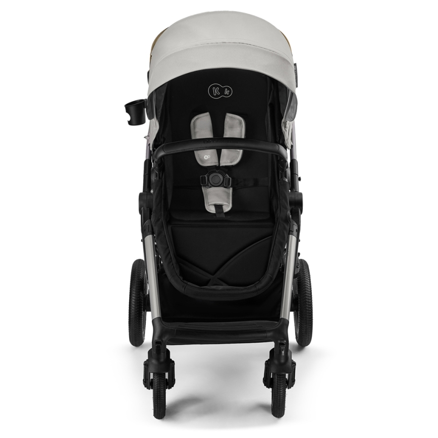 KINDERKRAFT - Комбинирана бебешка количка 3 в 1 MOOV 2 XL Air Grey