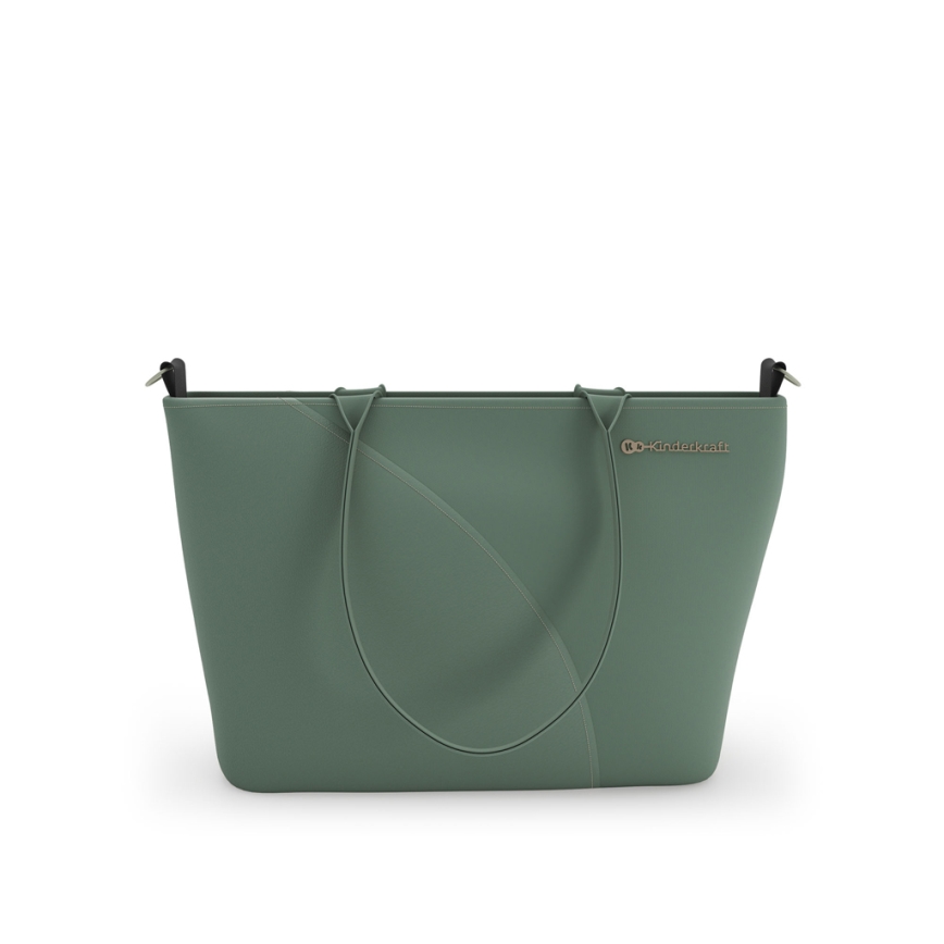 KINDERKRAFT - Комбинирана бебешка количка 3 в 1 PRIME 3 тъмнозелена