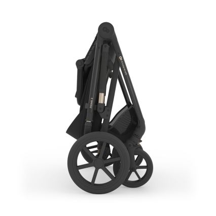 KINDERKRAFT - Комбинирана бебешка количка 3 в 1 PRIME 3 Venezian черен