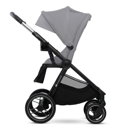 KINDERKRAFT - Комбинирана бебешка количка 2в1 NEA 2 Platinum сив