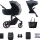 KINDERKRAFT - Комбинирана бебешка количка 2в1 PRIME 2 черен