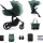 KINDERKRAFT - Комбинирана бебешка количка 2в1 PRIME 2 зелен