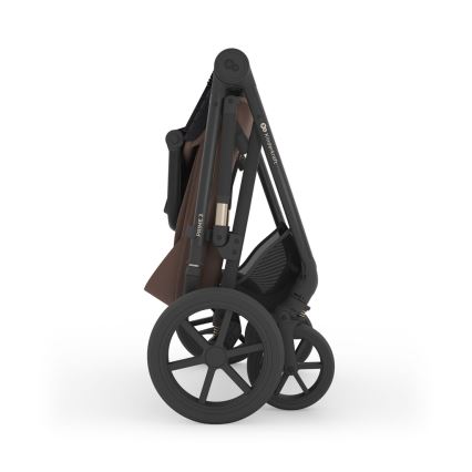 KINDERKRAFT - Комбинирана детска количка 3 в 1 PRIME 3 Velvet Mocca