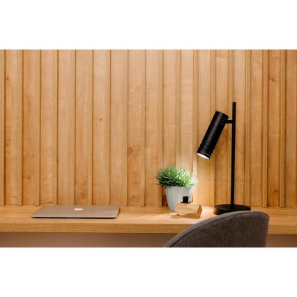 Настолна лампа DRILL 1xGU10/4W/230V черна