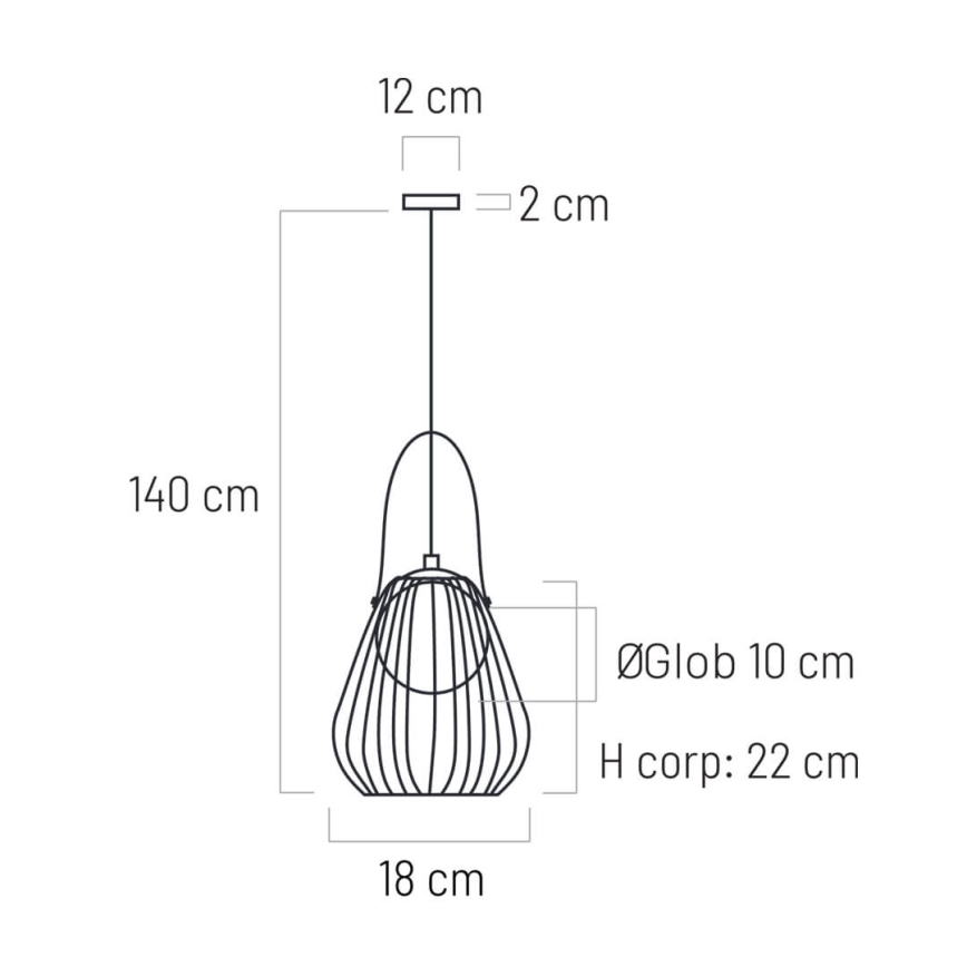 Аплик MEMORY 1xG9/4W/230V бял/кафяв