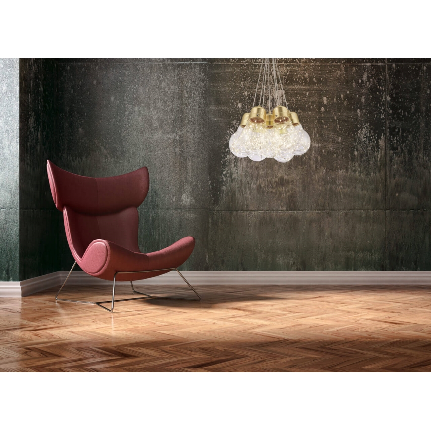 LED Висящ полилей BULBS LED/30W/230V бронз