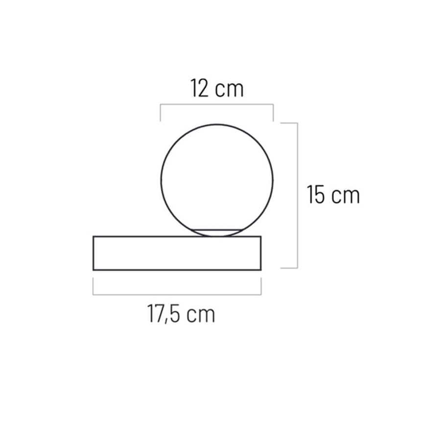 Аплик за баня RUBY 1xG9/5W/230V IP44 бял