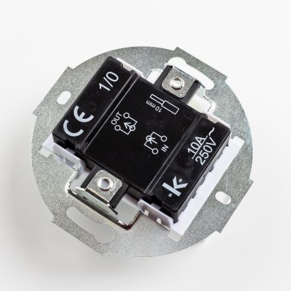 Kliklap - Ретро безрамков бутон в синьо