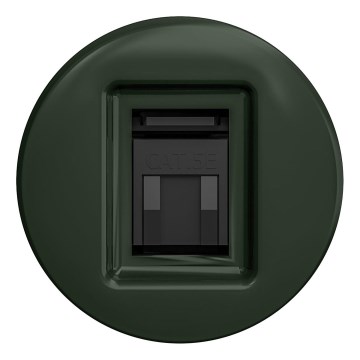 Kliklap - Ретро дата гнездо без рамка зелено