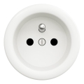 Kliklap - Ретро домашен контакт без рамка 230V снежнобял