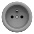 Kliklap - Ретро домашна розетка без рамка 230V сива