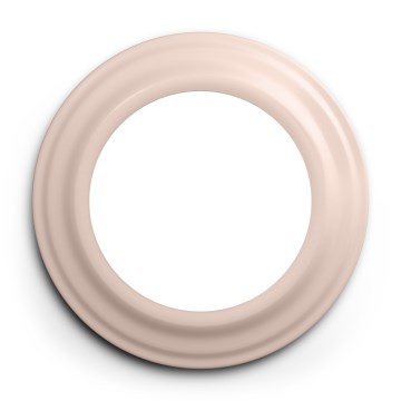 Kliklap - ретро рамка, изчистена, в приглушено розово