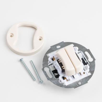 Kliklap - Ретро сериен ключ без рамка № 5, бежов