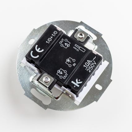 Kliklap - Ретро серийен ключ без рамка № 5 снежнобял