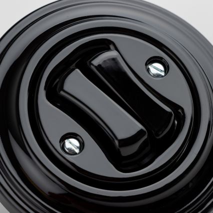 Kliklap - Ретро серийен ключ с рамка №5, черен