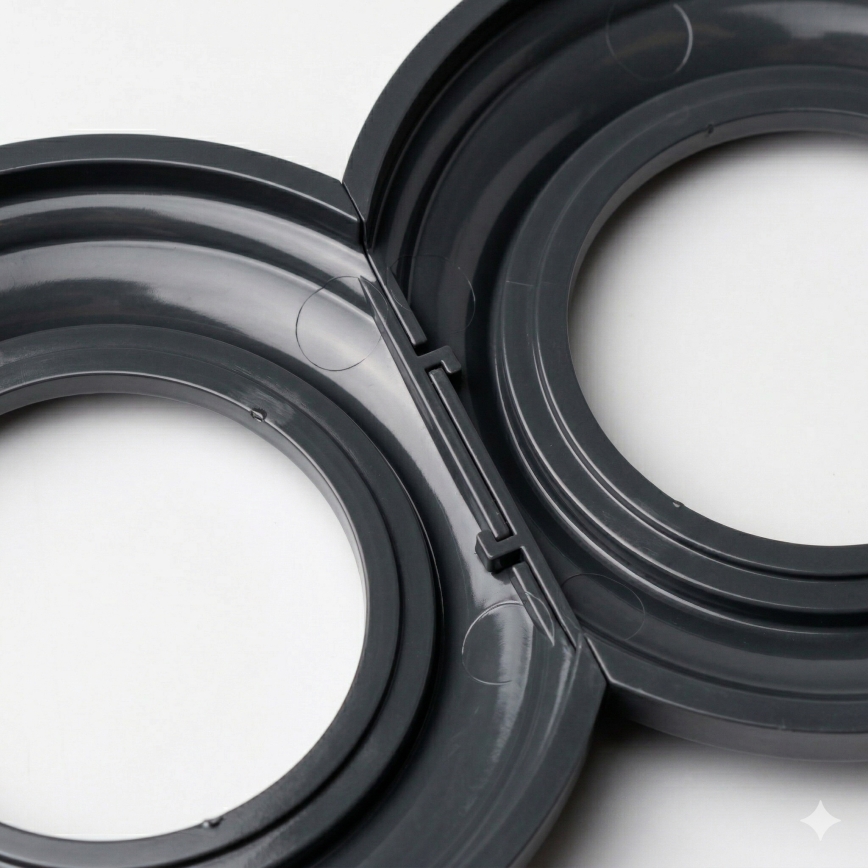 Kliklap - Ретро крайна рамка антрацит