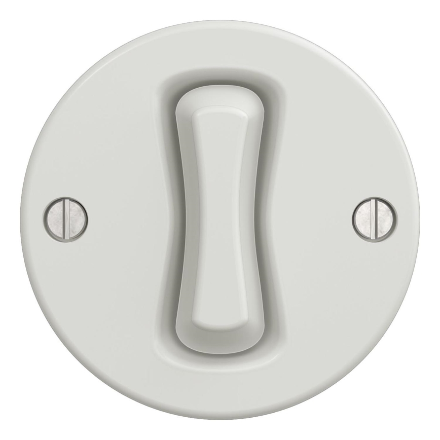 Kliklap - Ретро кръстовиден ключ без рамка № 7 бял