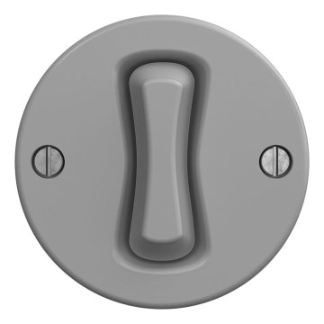 Kliklap - Ретро кръстовиден ключ без рамка № 7 сив