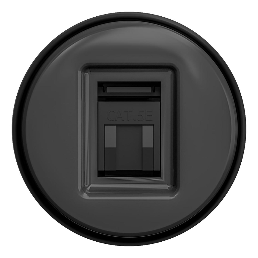 Kliklap - Винтидж гнездо за данни без рамка антрацит