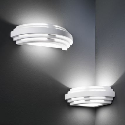 Kolarz 0290.61E - Аплик STIEGEL 1xG9/60W/230V бял