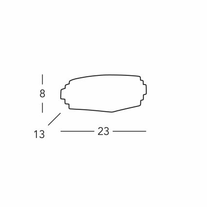 Kolarz 0290.61E - Аплик STIEGEL 1xG9/60W/230V бял