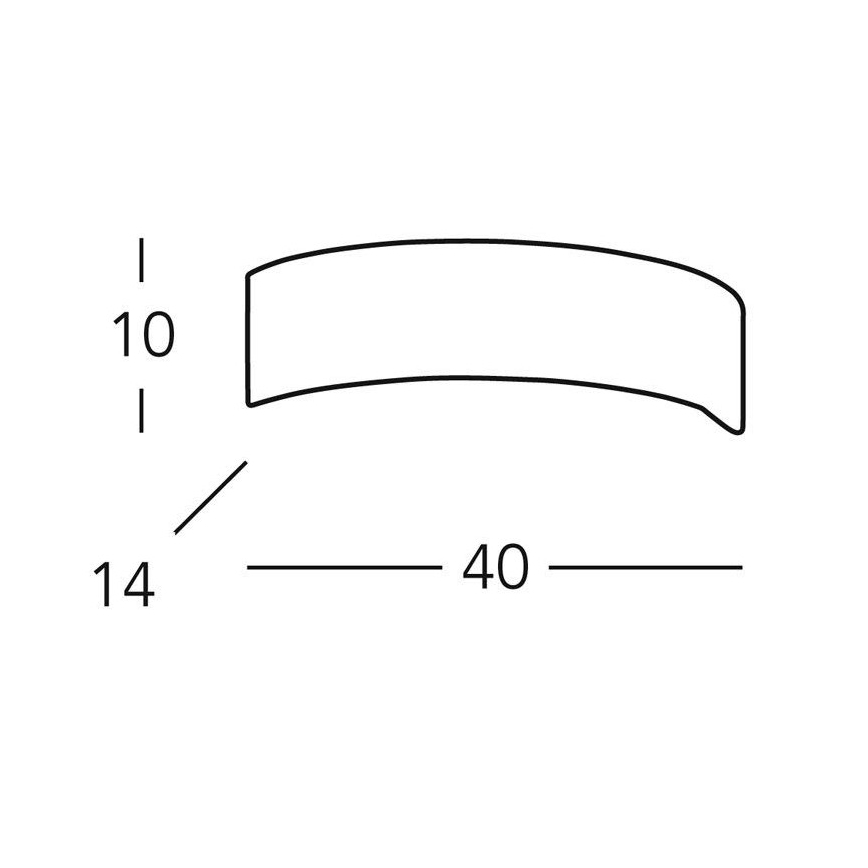 Kolarz 0291.61 - Стенна лампа ARCO 1xG9/48W/230V