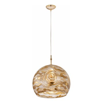 Kolarz 0392.31L.3.Aq.Ch - Пендел LUNA 1xE27/60W/230V 24K златист