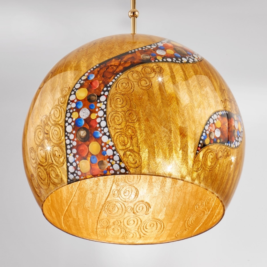 Kolarz 0392.31L.3.Ki.Au - Пендел LUNA 1xE27/60W/230V 24K златист