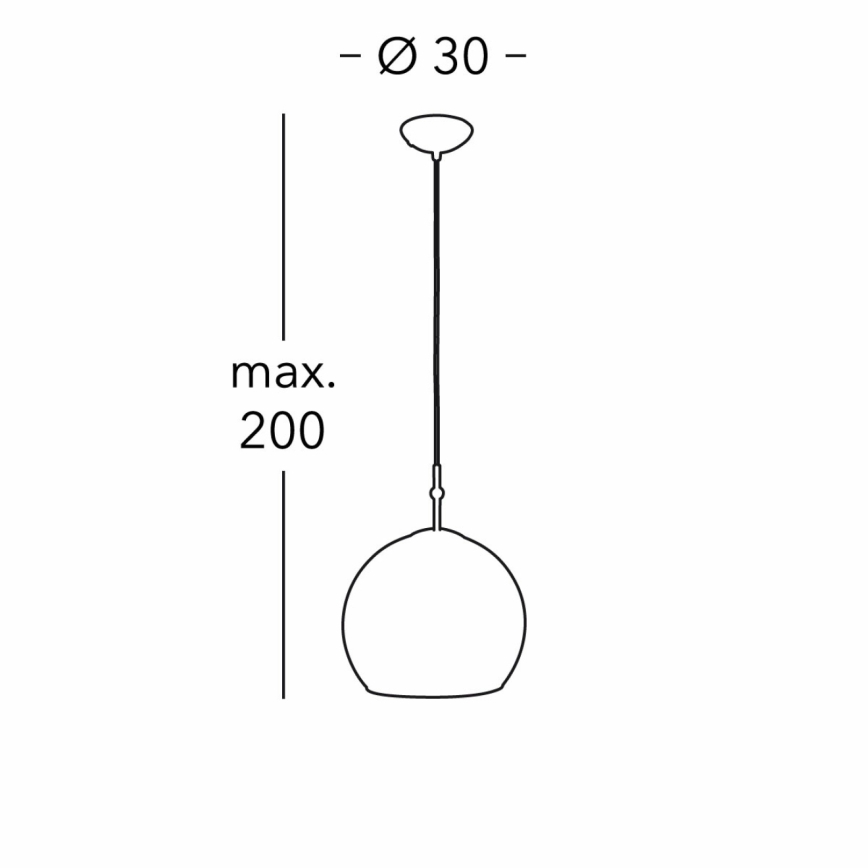Kolarz 0392.31M.3.Ki.Au - Пендел LUNA 1xE27/60W/230V 24K златист