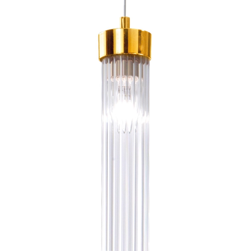 Kolarz 6009.30130 - Висящ полилей RAGGIO 1xE14/25W/230V 24K злато