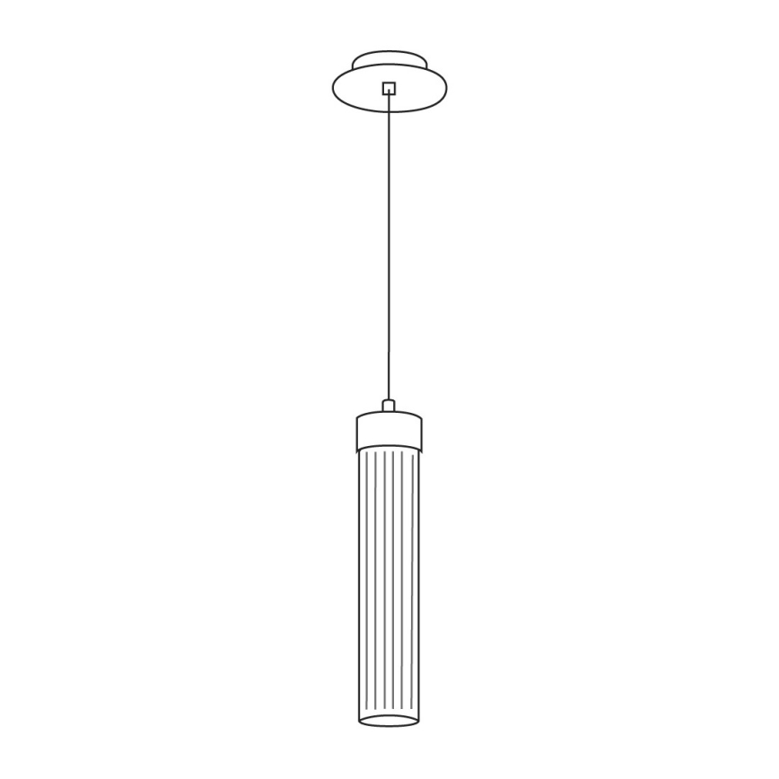 Kolarz 6009.30130 - Висящ полилей RAGGIO 1xE14/25W/230V 24K злато
