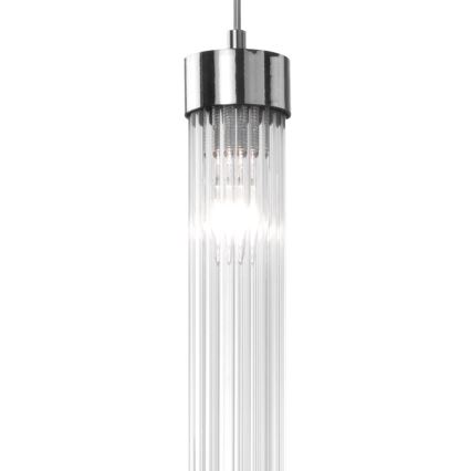 Kolarz 6009.30150 - Висящ полилей RAGGIO 1xE14/25W/230V сребърен