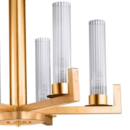 Kolarz 6009.80630 - Висящ полилей RAGGIO 6xE14/25W/230V 24K злато