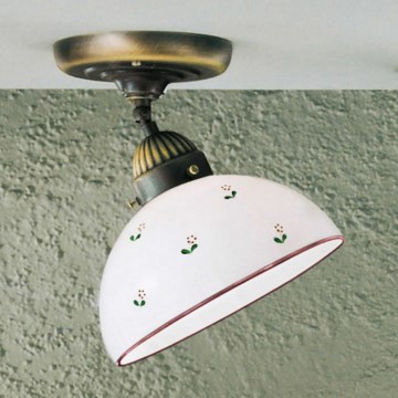 Kolarz 731.10.69 - Полилей за повърхностен монтаж NONNA 1xE27/75W/230V Ø 20 см червен