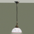 Kolarz 731.30.69 - Пендел NONNA 1xE27/75W/230V Ø 20 см червен